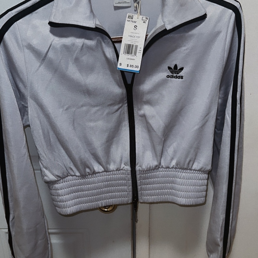 Adidas track jacket (S)